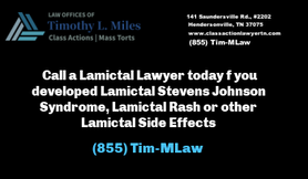Picture of ad by Lamictal Lawyer Timothy L. Miles