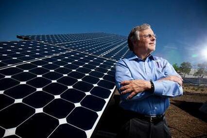  Picture of man in ad to call about SunPower class action lawsuit,