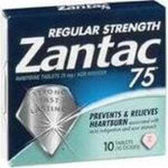 Picture of box zantac recall pills