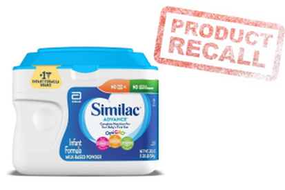 Picture of Recalled infant formula