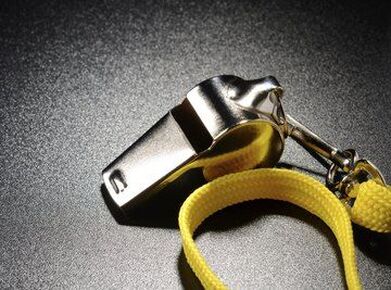 Picture of a whistle for whistleblower attorney