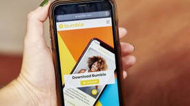 Picture of phone for ad to call bumble lawyer