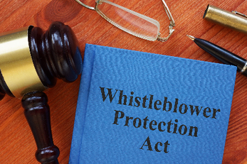 blue book that says whistleblower protection action 