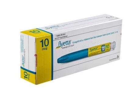 Picture of Byetta 10 mcg prefilled injections
